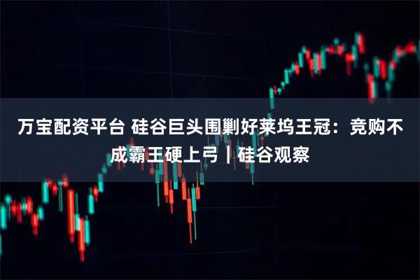 万宝配资平台 硅谷巨头围剿好莱坞王冠：竞购不成霸王硬上弓｜硅谷观察